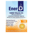 Ener-C, Ener-D, Vitamin D3, Hydrating Effervescent Drink Mix, Sugar Free, Orange, 1,000 mg, 24 Packets - Supply Center USA