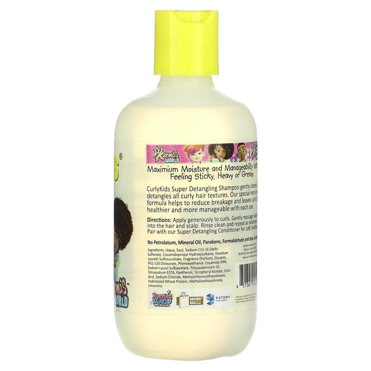 CurlyKids, Super Detangle Shampoo, 8 fl oz (236 ml) - Supply Center USA