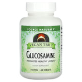 Source Naturals, Vegan True, Glucosamine, 750 mg, 60 Tablets - Supply Center USA