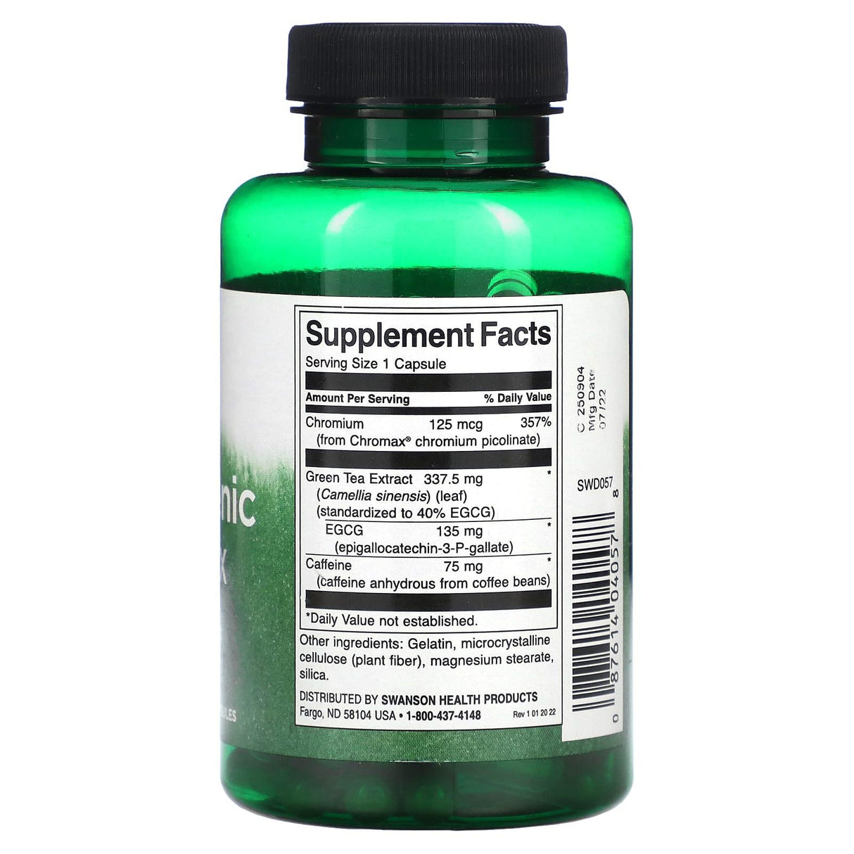 Swanson, Thermogenic Complex, 120 Capsules - Supply Center USA