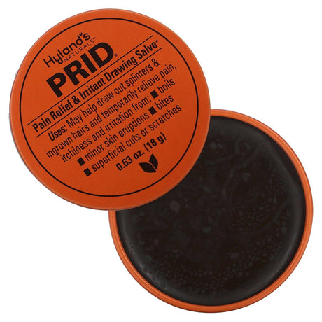 Hyland's Naturals, Prid, Pain Relief & Irritant Drawing Salve, 0.63 oz (18 g) - Supply Center USA