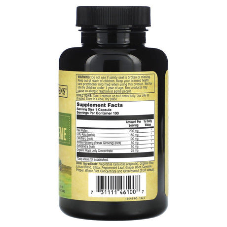 Honey Gardens, Premier One, Raw Energy Extreme, Caffeine Free, 100 Vegcaps - Supply Center USA