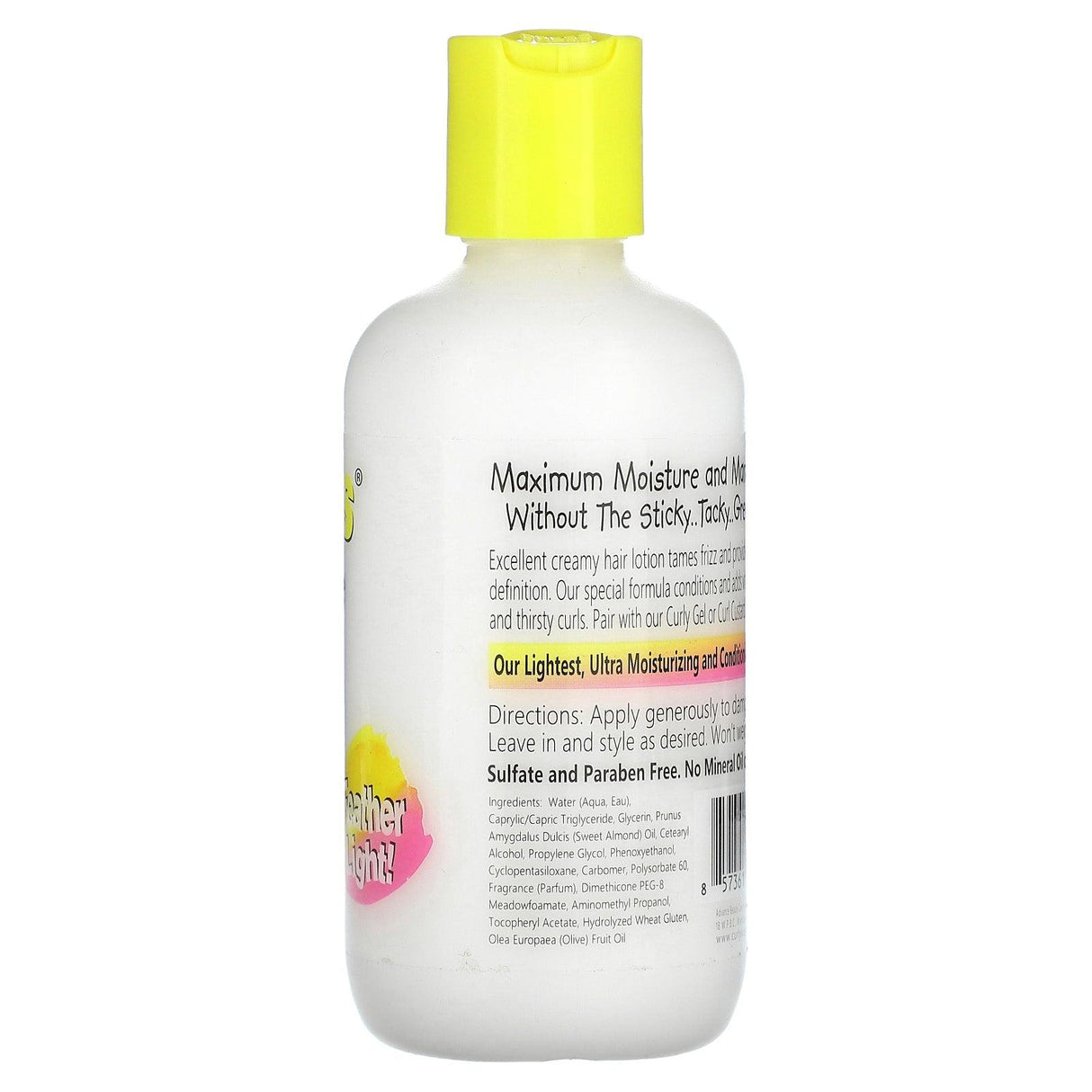 CurlyKids, Creamy Curl Defining Lotion, Feather Light, 6 fl oz (177 ml) - Supply Center USA