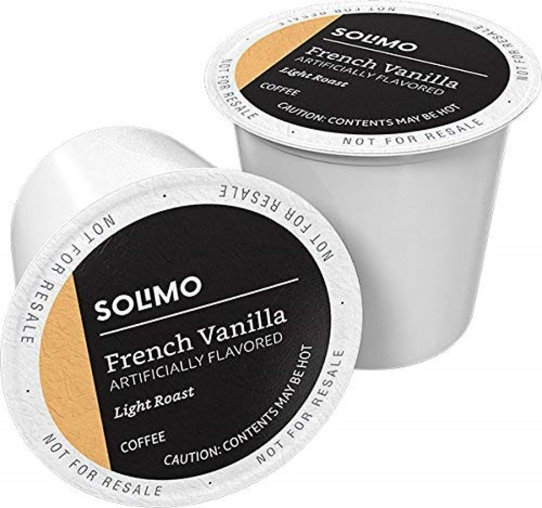 Amazon Brand - Solimo Dark Roast Coffee Pods, Compatible with Keurig 2.0 K-Cup Brewers 100 Count(Pack of 1)