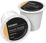 Amazon Brand - Solimo Dark Roast Coffee Pods, Compatible with Keurig 2.0 K-Cup Brewers 100 Count(Pack of 1)