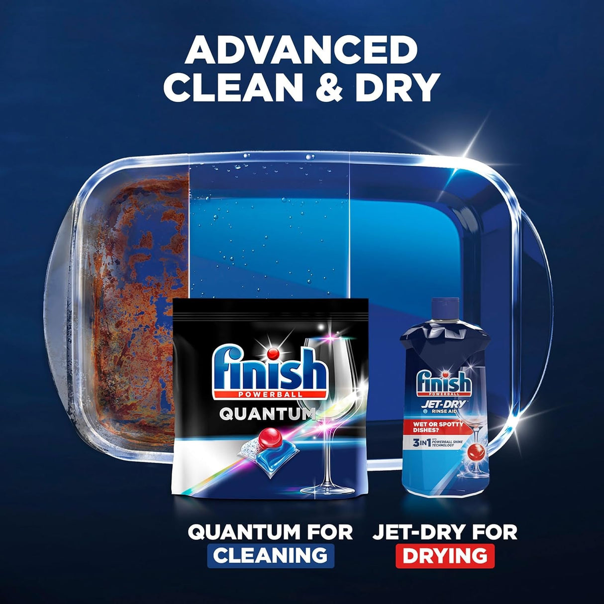 Finish Jet-Dry Liquid Rinse Aid, Dishwasher Rinse and Drying Agent, 8.45 Fl Oz, Packaging May Vary ( Pack of 1 )