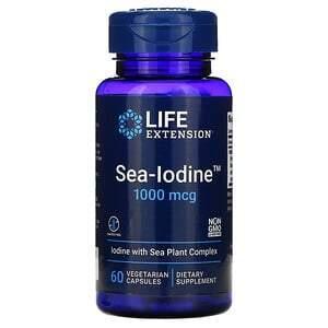 Life Extension, Sea-Iodine, 1,000 mcg, 60 Vegetarian Capsules - Supply Center USA