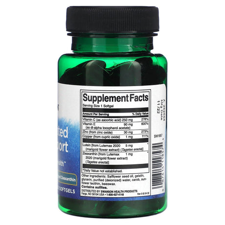 Swanson, Age Related Eye Support, 60 Softgels - Supply Center USA