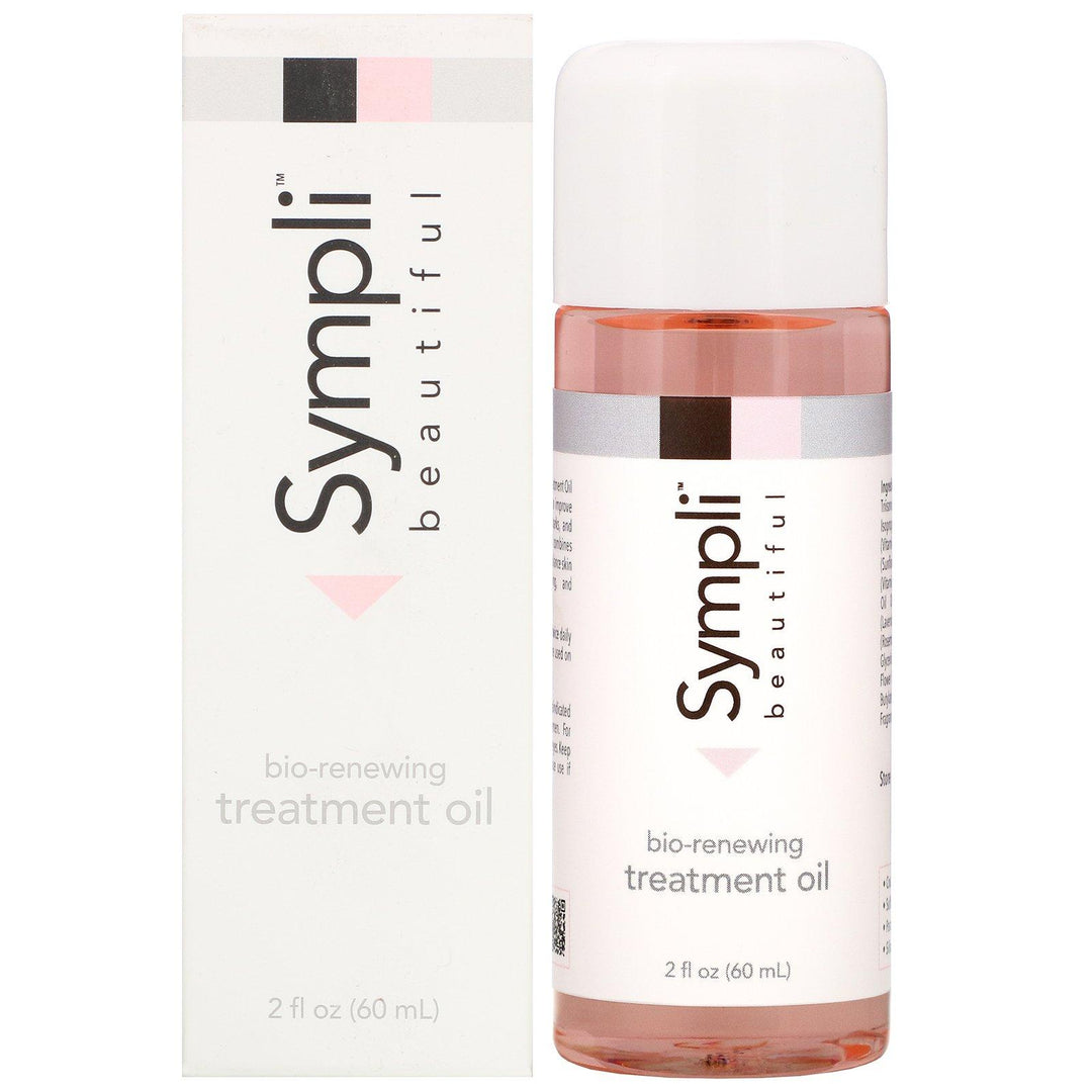 Sympli Beautiful, Bio-Renewing Treatment Oil, 2 fl oz (60 ml) - HealthCentralUSA