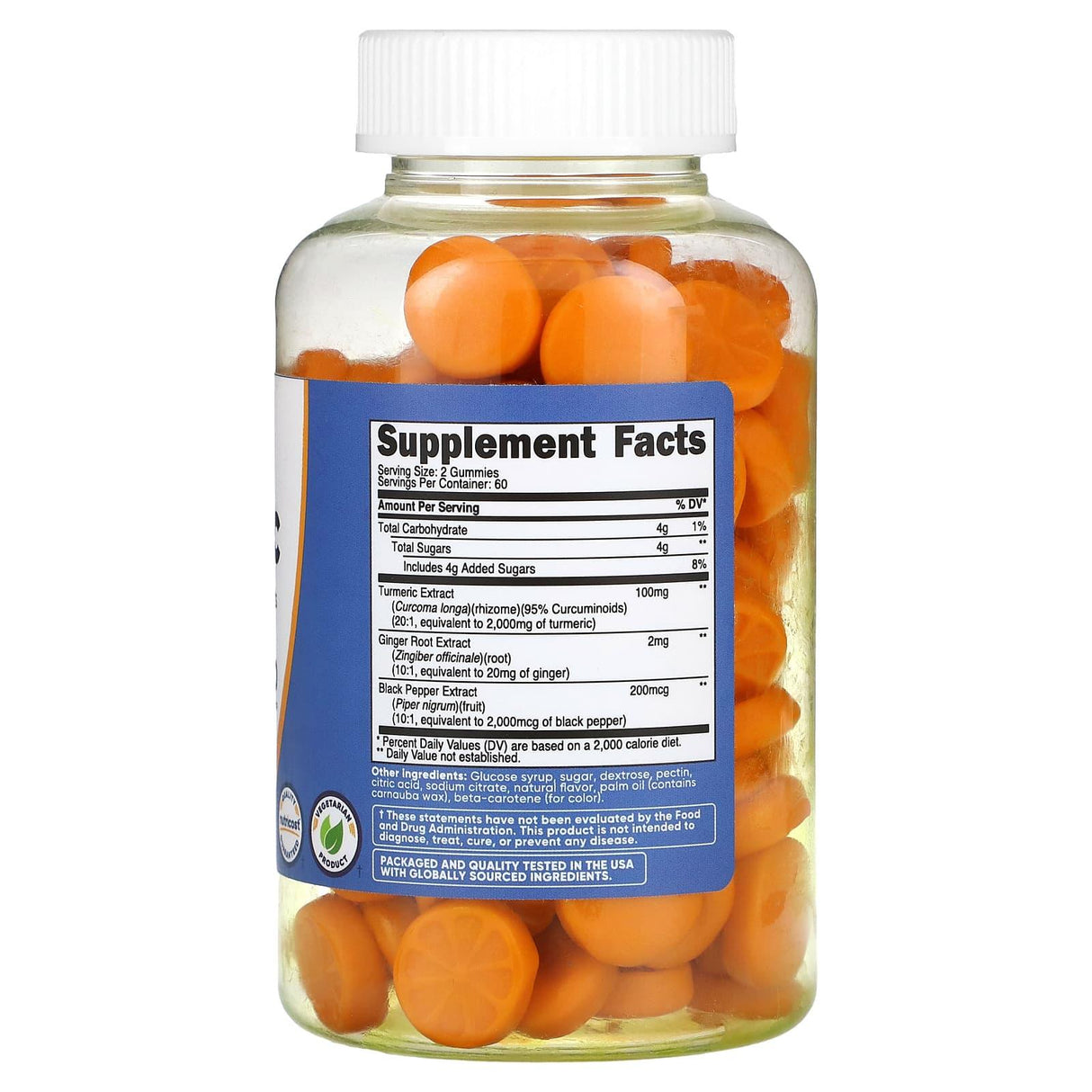 Nutricost, Turmeric, Lemon, 120 Gummies - Supply Center USA