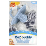 RaZbaby, Teether Holder, Detachable Teether, 0 Months+, Penguin, 1 Count - Supply Center USA