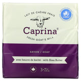 Caprina, Fresh Goat's Milk, Soap Bar, Shea Butter, 3 Bars 3.2 oz (90 g)