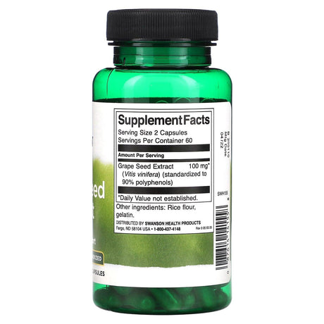 Swanson, Grape Seed Extract, 50 mg, 120 Capsules - Supply Center USA