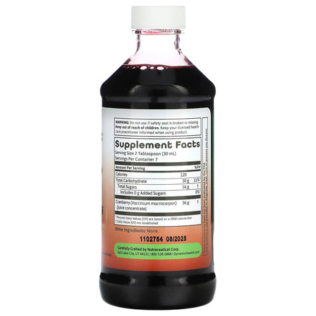 Dynamic Health, Cranberry Concentrate, 8 fl oz (237 ml) - Supply Center USA