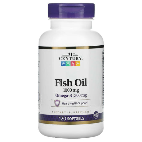 21st Century, Fish Oil, 1,200 mg, 140 Softgels - Supply Center USA