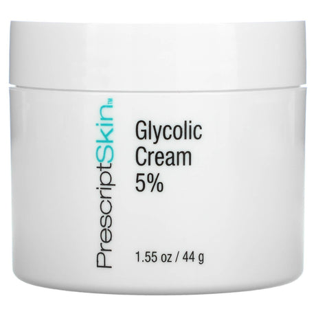 PrescriptSkin, Glycolic Acid Cream 5%, 1.55 oz (44 g) - Supply Center USA