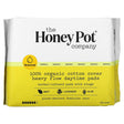 The Honey Pot Company, 100% Organic Cotton Cover Heavy Flow Daytime Pads, 16 Count - Supply Center USA