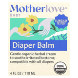 Motherlove, Baby, Diaper Balm, 4 fl oz (118 ml) - Supply Center USA