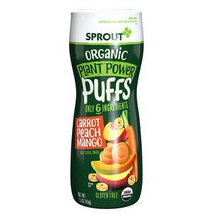 Sprout Organic, Quinoa Puffs, Carrot Mango, 1.5 oz (43 g) - HealthCentralUSA