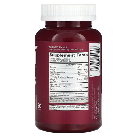 Goli Nutrition, Beets Cardio Gummies, 60 Gummies - Supply Center USA