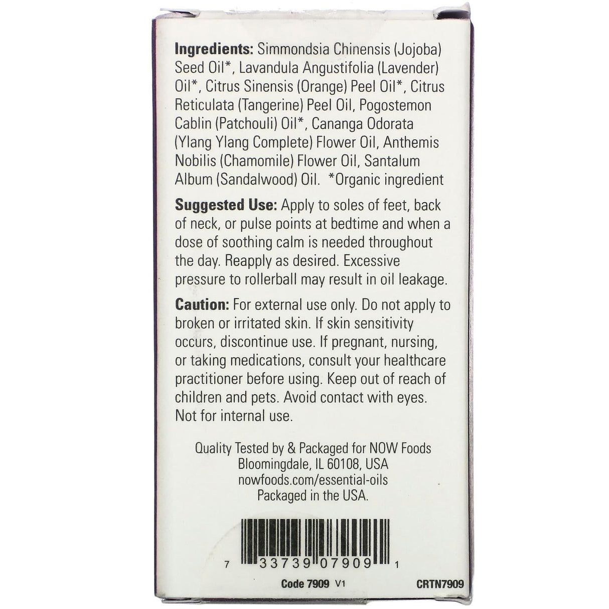 NOW Foods, Essential Oils, Take a Zen Ten Roll On, 1/3 fl oz (10 ml) - Supply Center USA