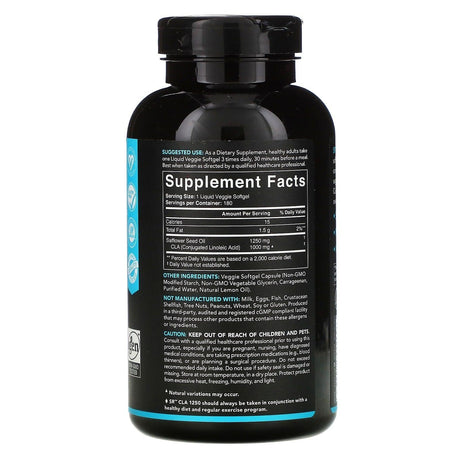 Sports Research, Vegan CLA 1250, 1,250 mg, 90 Veggie Softgels - Supply Center USA