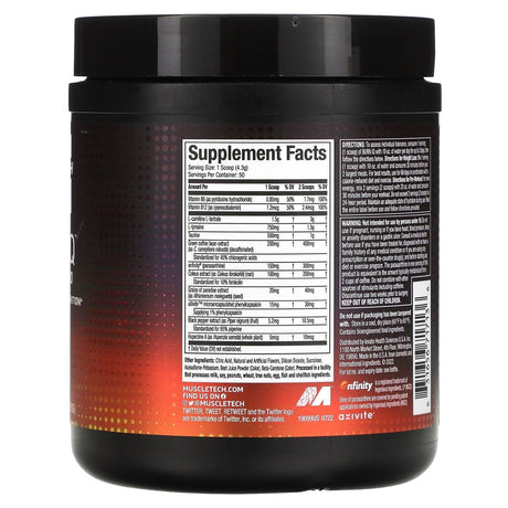 MuscleTech, Burn iQ, Smart Thermo, Mango Chili Lime, 7.58 oz (215 g) - Supply Center USA