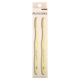 Plus Ultra, Bamboo Toothbrush, Adult, Soft, 2 Pack - Supply Center USA