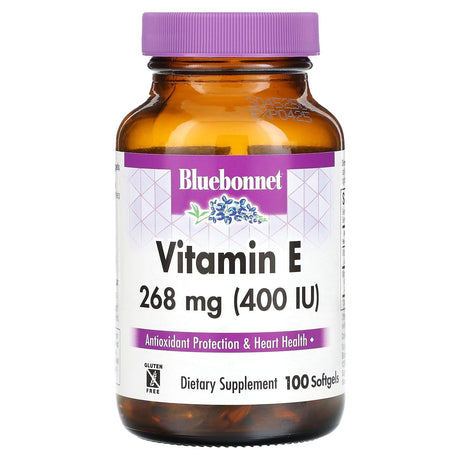 Bluebonnet Nutrition, Vitamin E, 268 mg (400 IU), 100 Softgels - Supply Center USA