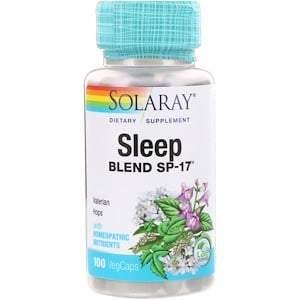 Solaray, Sleep Blend SP-17, 100 VegCaps - Supply Center USA