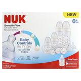 NUK, Simply Natural Bottle with SafeTemp, Newborn Gift Set, 0+ Months, 9 Pieces - Supply Center USA