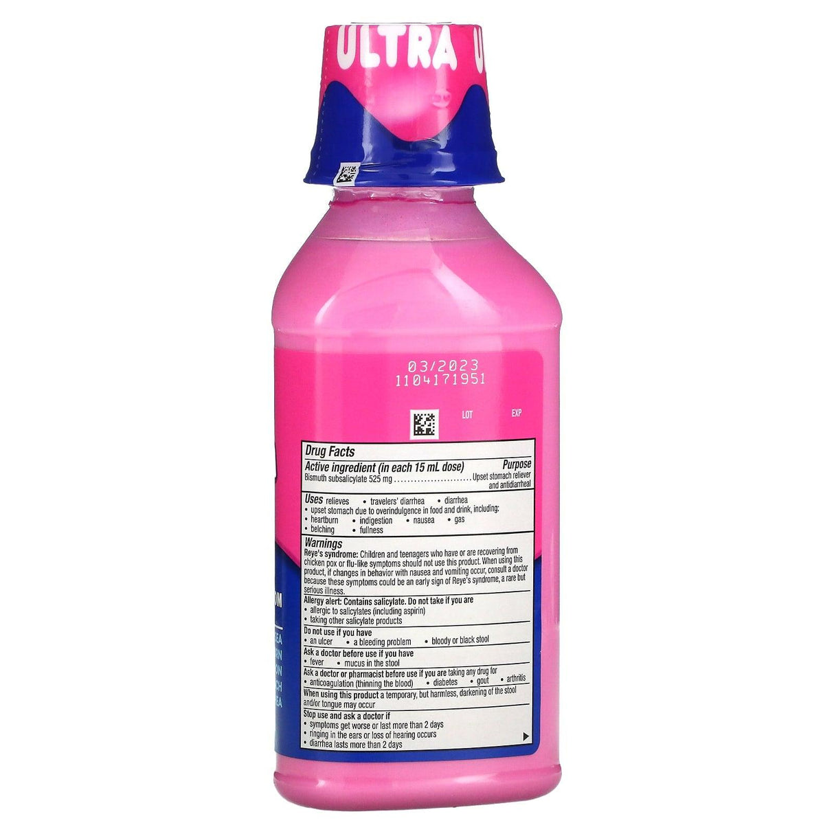 Pepto Bismol, Pepto Bismol Ultra, 12 fl oz (354 ml) - Supply Center USA