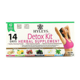 Hyleys Tea, Detox Kit, 14 Day Cleanse, Assorted Flavors, 42 Foil Envelope Tea Bags, 2.22 oz (63.0 g) - Supply Center USA