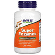 NOW Foods, Super Enzymes, 90 Tablets - Supply Center USA