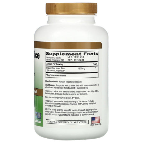 IP-6 International, Red Yeast Rice Gold, Cholesterol Support, 600 mg, 240 Vegetarian Capsules - Supply Center USA