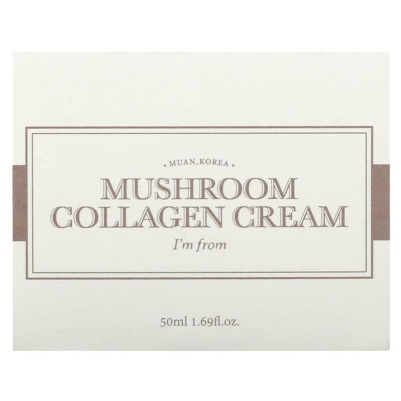 I'm From, Mushroom Collagen Cream, 1.69 fl oz (50 ml) - Supply Center USA