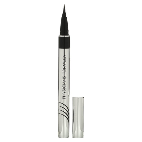 Physicians Formula, Eye Booster, Ultra Fine Liquid Eyeliner, Ultra Black, 0.016 fl oz (0.5 ml) - Supply Center USA