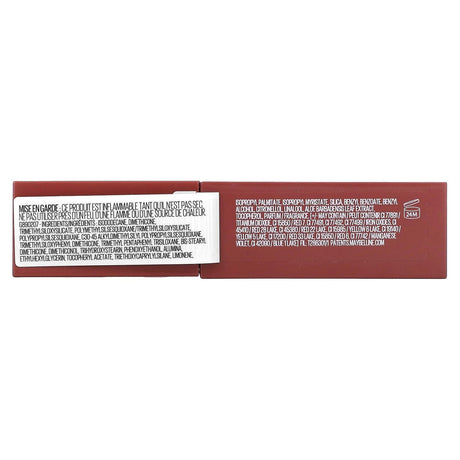 Maybelline, Super Stay, Vinyl Ink, 10 Lippy, 0.14 fl oz (4.2 ml) - Supply Center USA