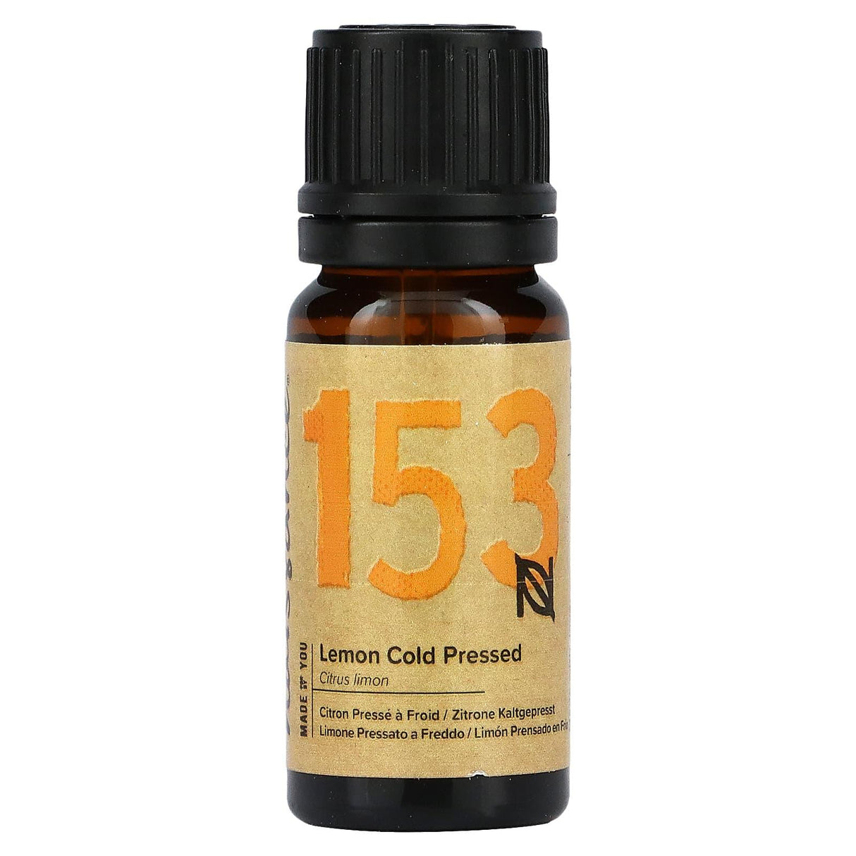 Naissance, Essential Oil, Lemon Cold Pressed, 0.33 fl oz (10 ml) - Supply Center USA