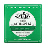 J R Watkins, Cough Suppressant Rub, Menthol Camphor, 4.12 oz (116 g) - Supply Center USA
