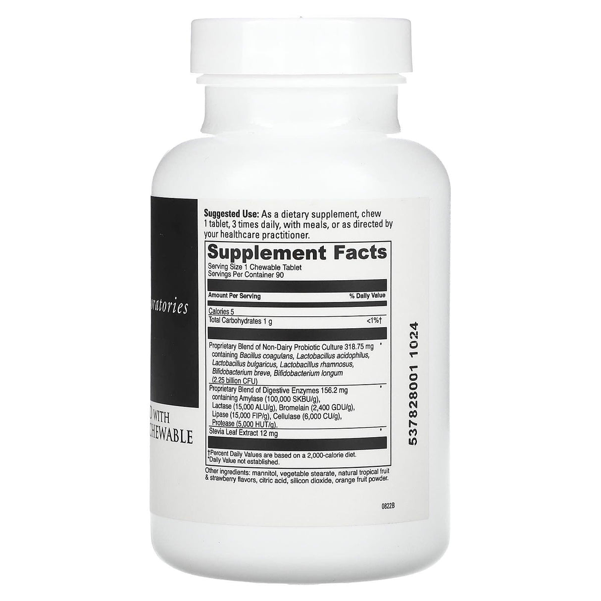 DaVinci Laboratories of Vermont, Mega Probiotic ND with Digestive Enzymes Chewable , 90 Chewable Tablets - Supply Center USA