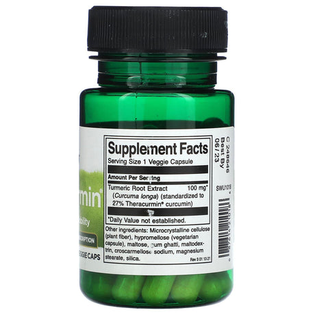 Swanson, Theracurmin, 100 mg , 30 Veggie Caps - Supply Center USA