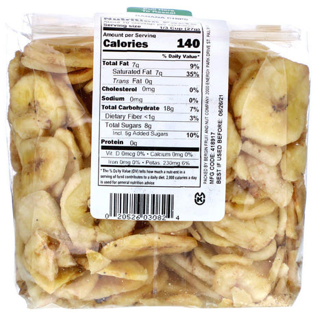 Bergin Fruit and Nut Company, Banana Chips, 9 oz (255 g) - Supply Center USA