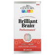 21st Century, Brilliant Brain Performance, 30 Capsules - Supply Center USA