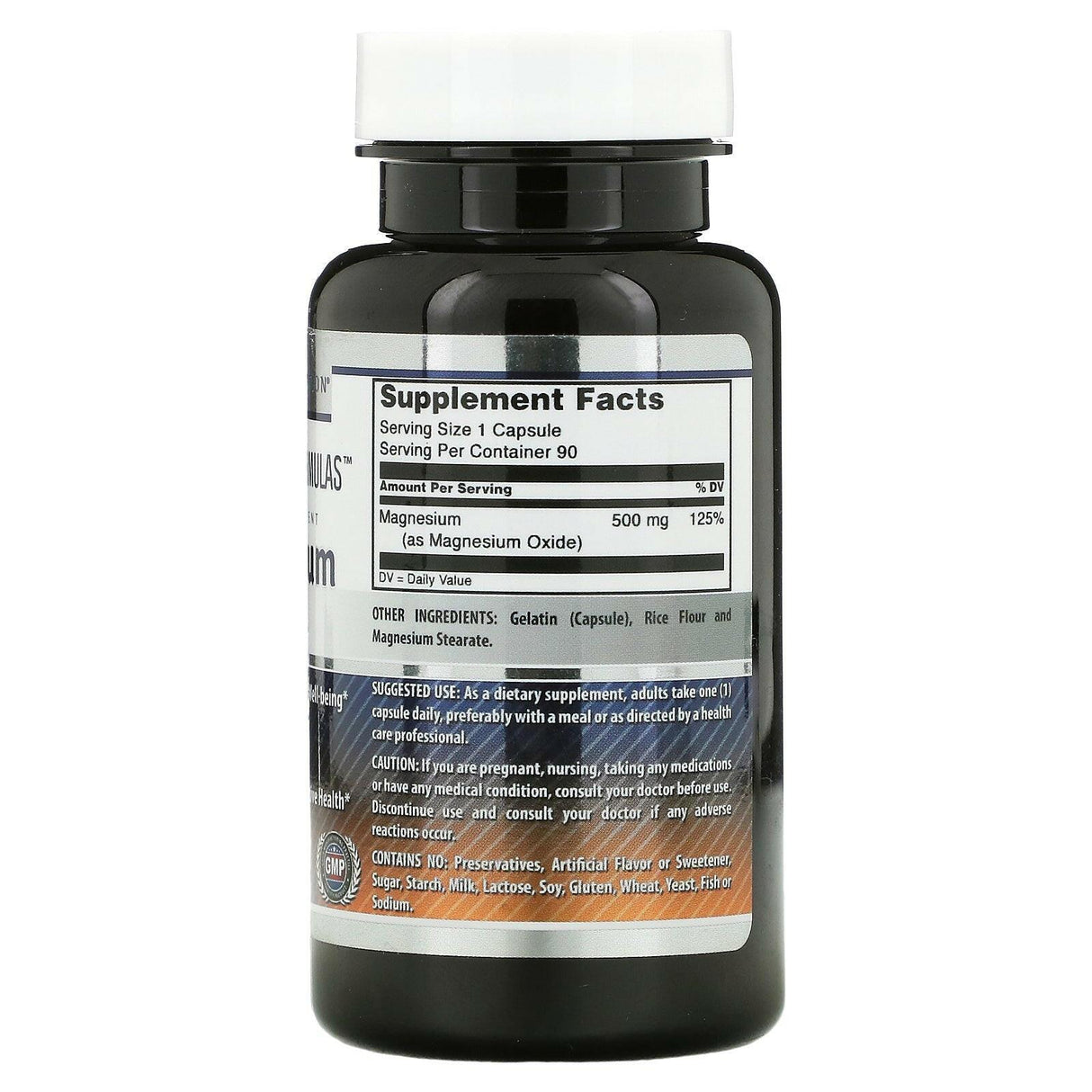 Amazing Nutrition, Magnesium Oxide, 500 mg, 90 Capsules - Supply Center USA