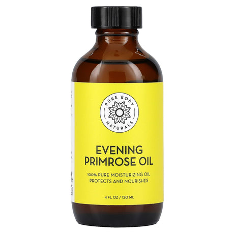 Pure Body Naturals, Evening Primrose Oil, 4 fl oz (120 ml) - Supply Center USA