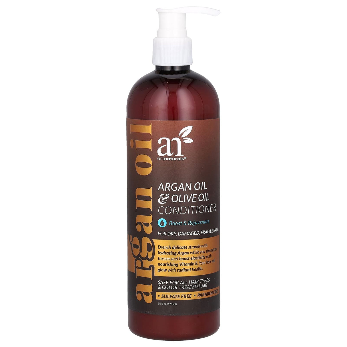 Artnaturals, Argan Oil & Olive Oil Conditioner, Boost & Rejuvenate, 16 fl oz (473 ml)