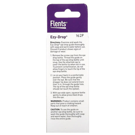 Flents, Ezy-Drop, Eye Drop Guide, 1 Count - Supply Center USA