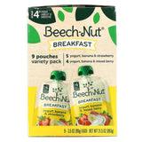 Beech-Nut, Breakfast, Variety Pack, Stage 4, 9 Pouches, 3.5 oz (99 g) Each - Supply Center USA