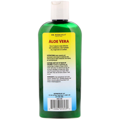 Dr. Mercola, Aloe Vera, 8 fl oz (236 ml) - Supply Center USA